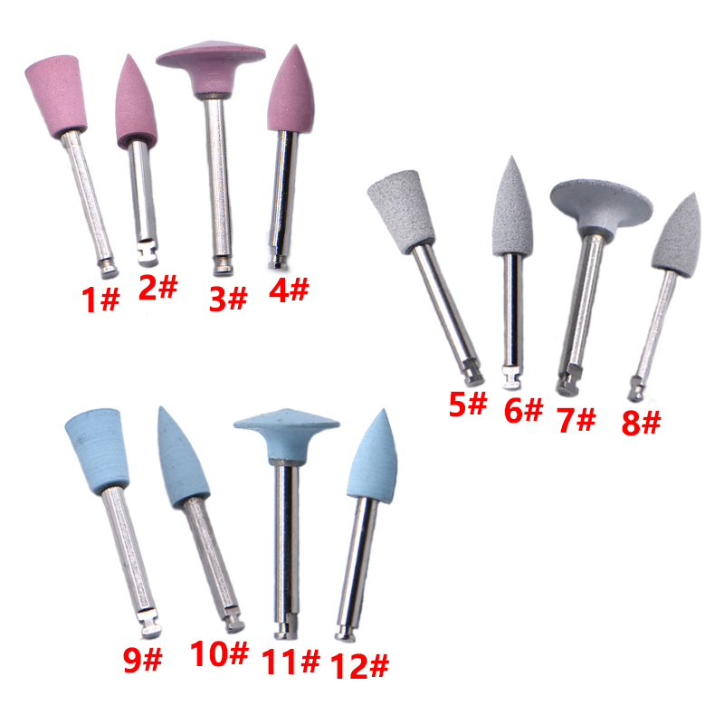Orbital Polisher Da - 4개입 치과용 고무 연마 헤드 치아