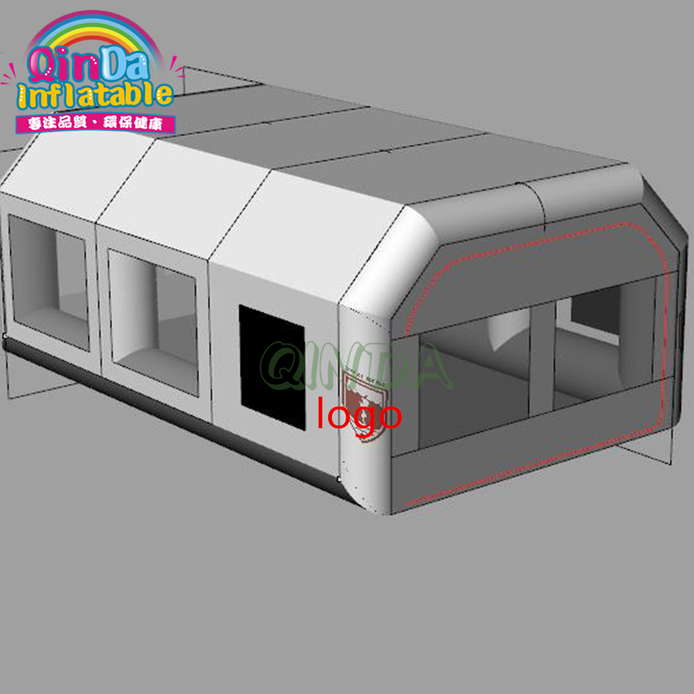 Inflatable Paint Booth - 히잉 텐트 2 에어 블로워 페인트