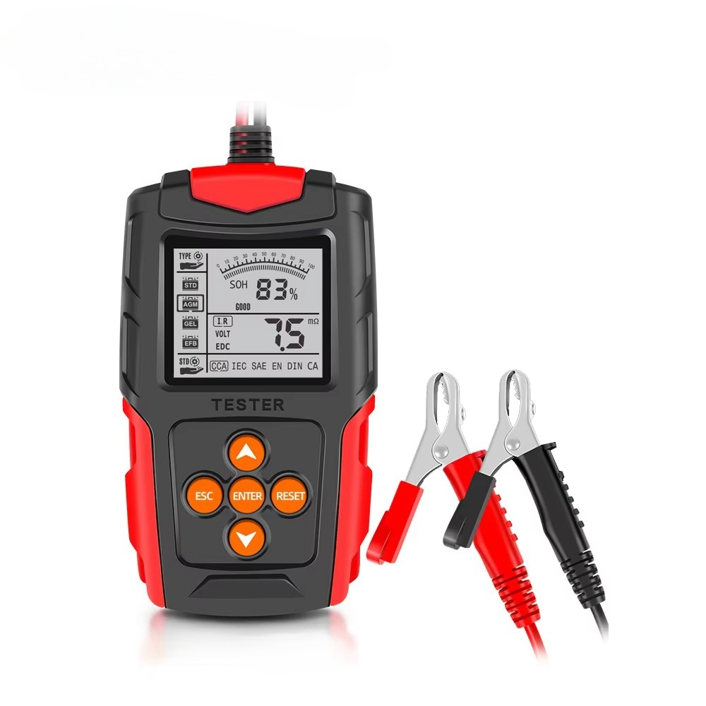 Battery Load Tester - 범용 12V/24V 납산 배터리 테스터 CCA