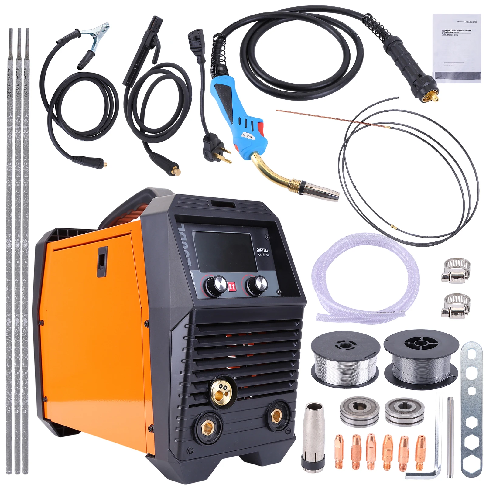 MIG220 3-in-1 MIG 용접기 200A 더블  - Tig Welder Machine 리뷰 및 가격