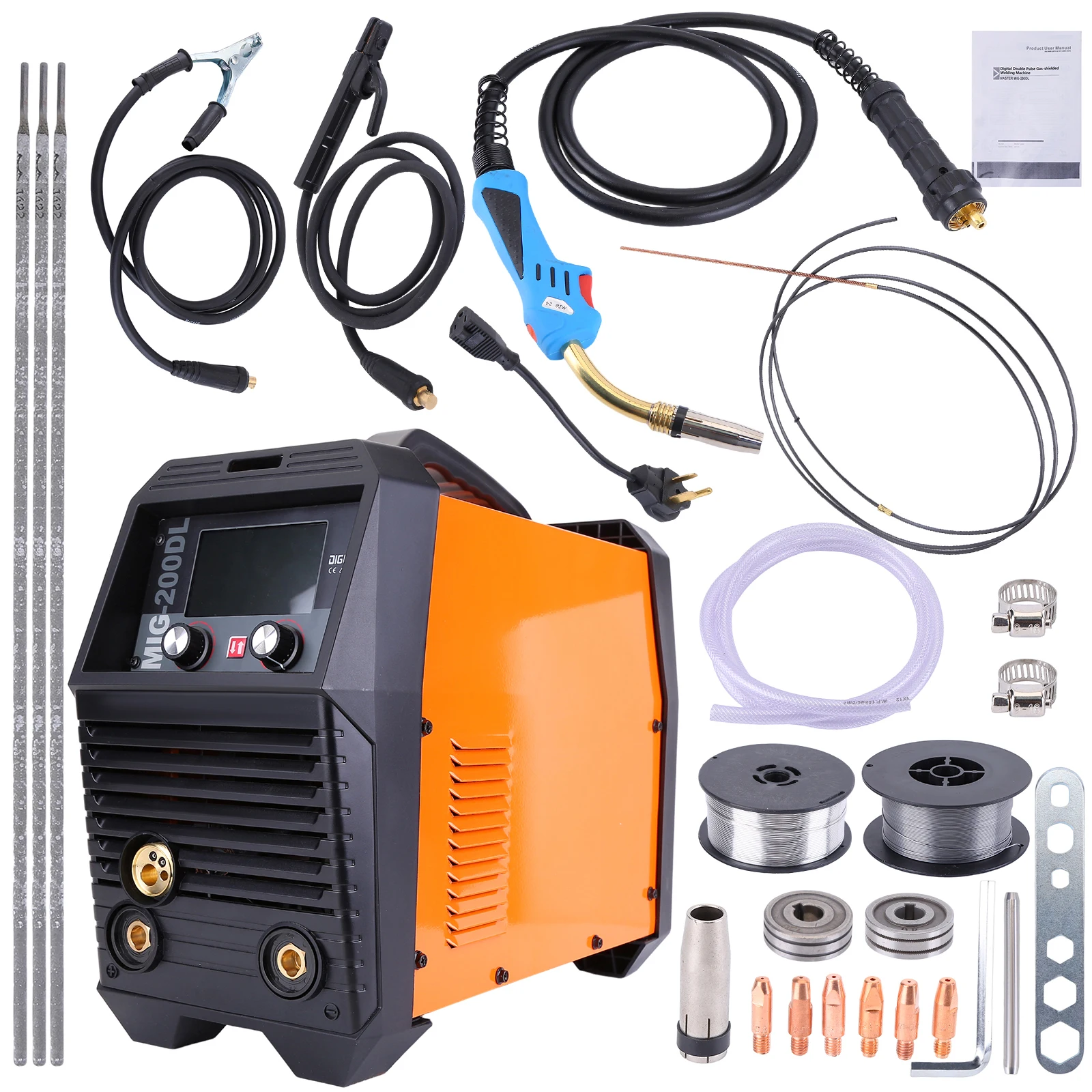MIG220 3-in-1 MIG 용접기 200A 더블  - Tig Welder Machine 리뷰 및 가격