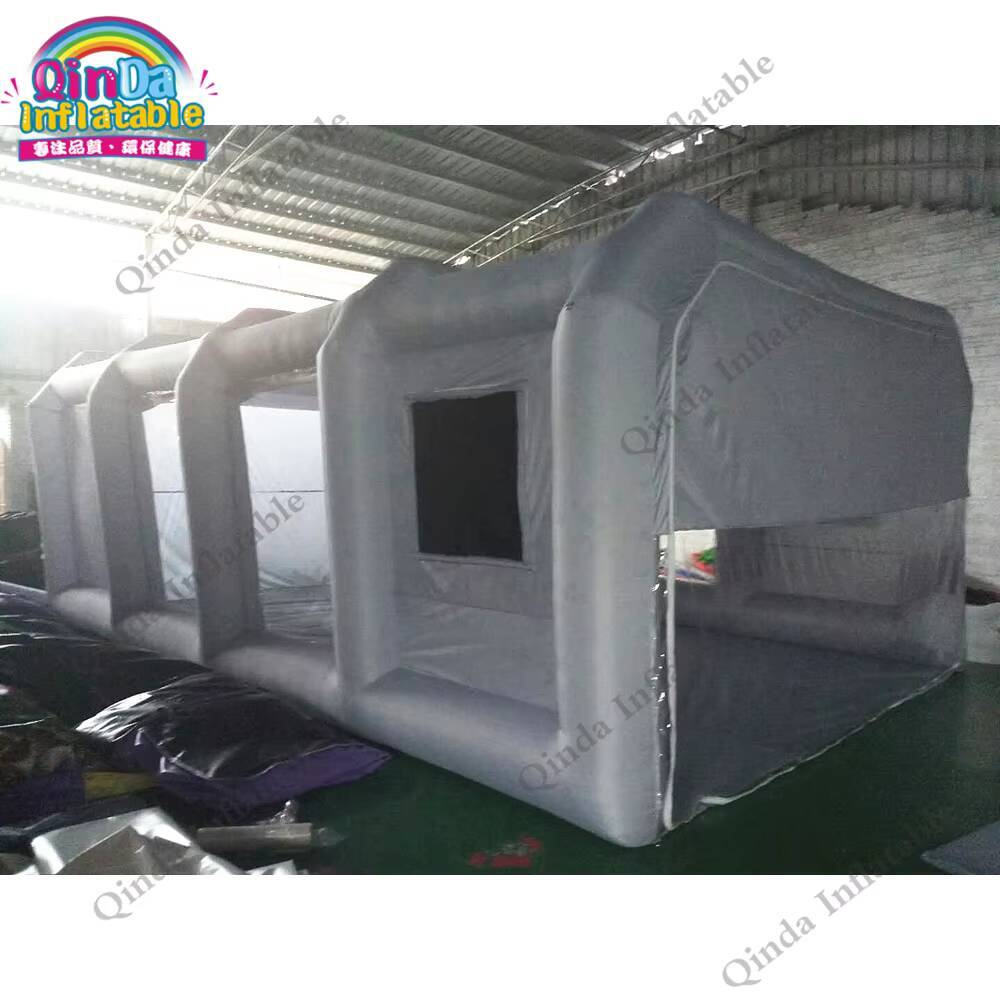 자동차 도색용 휴대용 에어 페인트 부스 텐트, 8m 에 - Inflatable Paint Booth 리뷰 및 가격