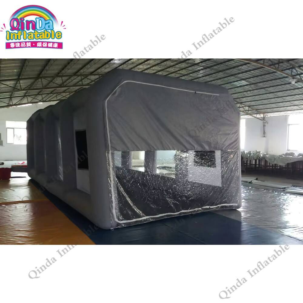 자동차 도색용 휴대용 에어 페인트 부스 텐트, 8m 에 - Inflatable Paint Booth 리뷰 및 가격