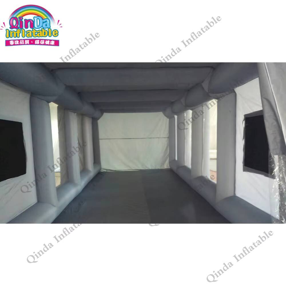 자동차 도색용 휴대용 에어 페인트 부스 텐트, 8m 에 - Inflatable Paint Booth 리뷰 및 가격