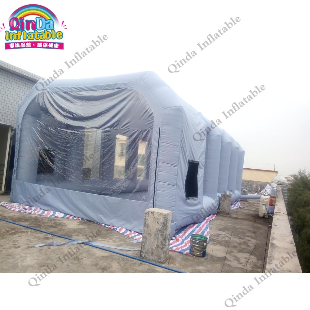 자동차 수리용 모바일 팽창식 페인트 텐트, 스프레이 부 - Inflatable Paint Booth 리뷰 및 가격