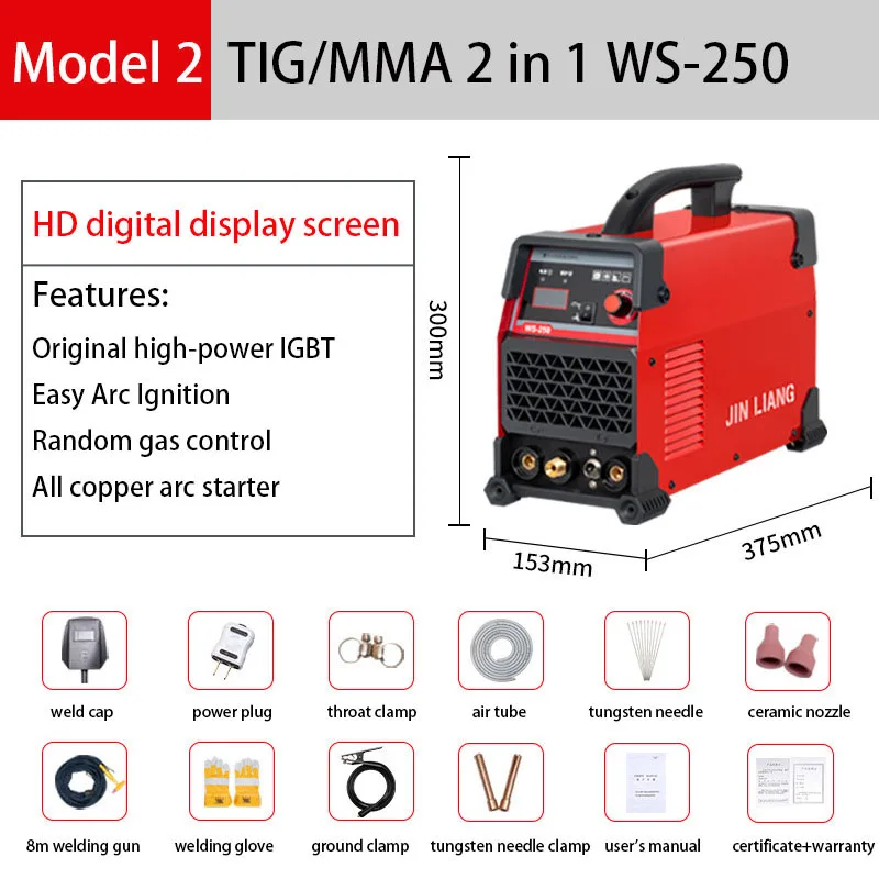 220V 다기능 스테인리스 스틸 TIG/MMA 2 in - Tig Welder Machine 리뷰 및 가격