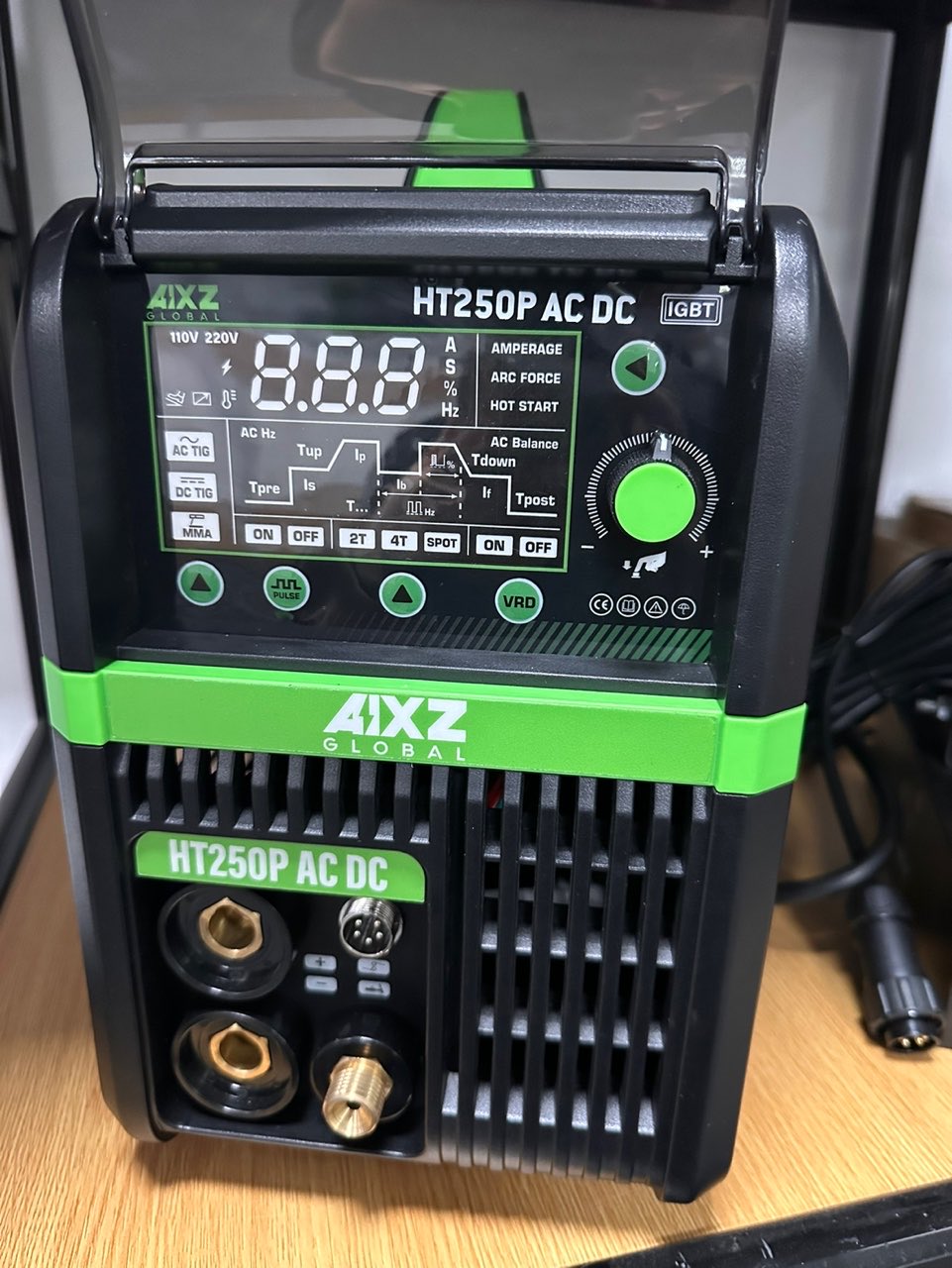 TIG250ACDC 펄스 LCD IGBT 인버터 펄스  - Tig Welder Machine 리뷰 및 가격