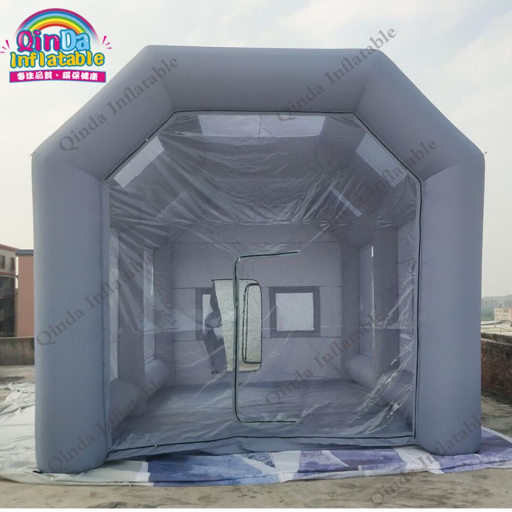 무료 맞춤 배송 자동차 도색용 스프레이 텐트 풍선형 페 - Inflatable Paint Booth 리뷰 및 가격