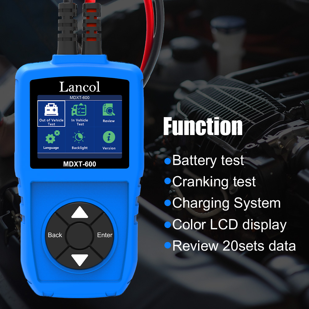 Lancol 자동차 배터리 테스터, 12V 부하 테스터 - Battery Load Tester 리뷰 및 가격