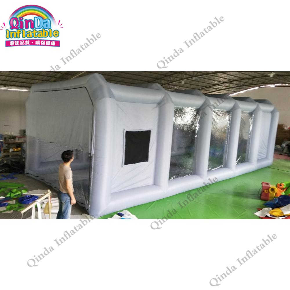 고품질 스프레이 페인팅 텐트 10X5x3.5M 자동차용 - Inflatable Paint Booth 리뷰 및 가격