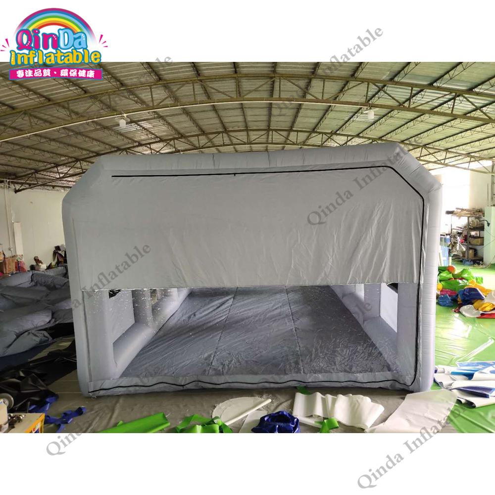 고품질 스프레이 페인팅 텐트 10X5x3.5M 자동차용 - Inflatable Paint Booth 리뷰 및 가격