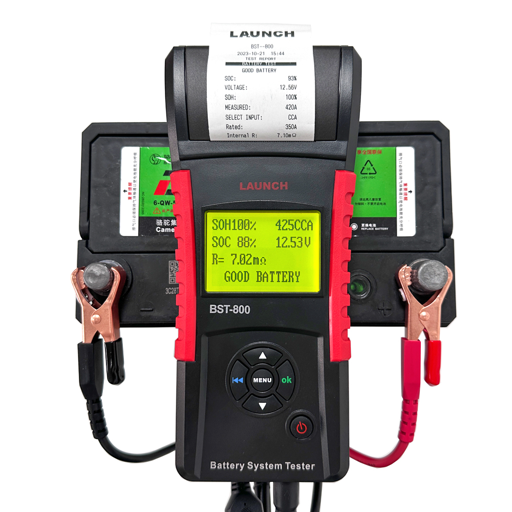 BST-800 지능형 배터리 테스터 12V 및 24V  - Battery Load Tester 리뷰 및 가격