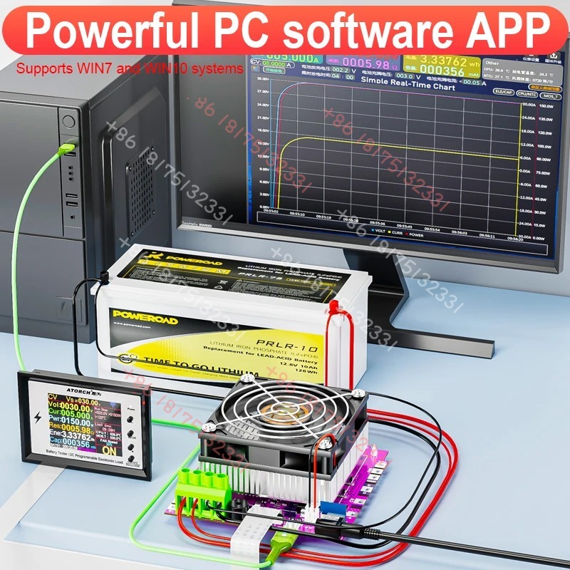 BW600 WiFi 전자 부하 배터리 테스터 18650 - Battery Load Tester 리뷰 및 가격