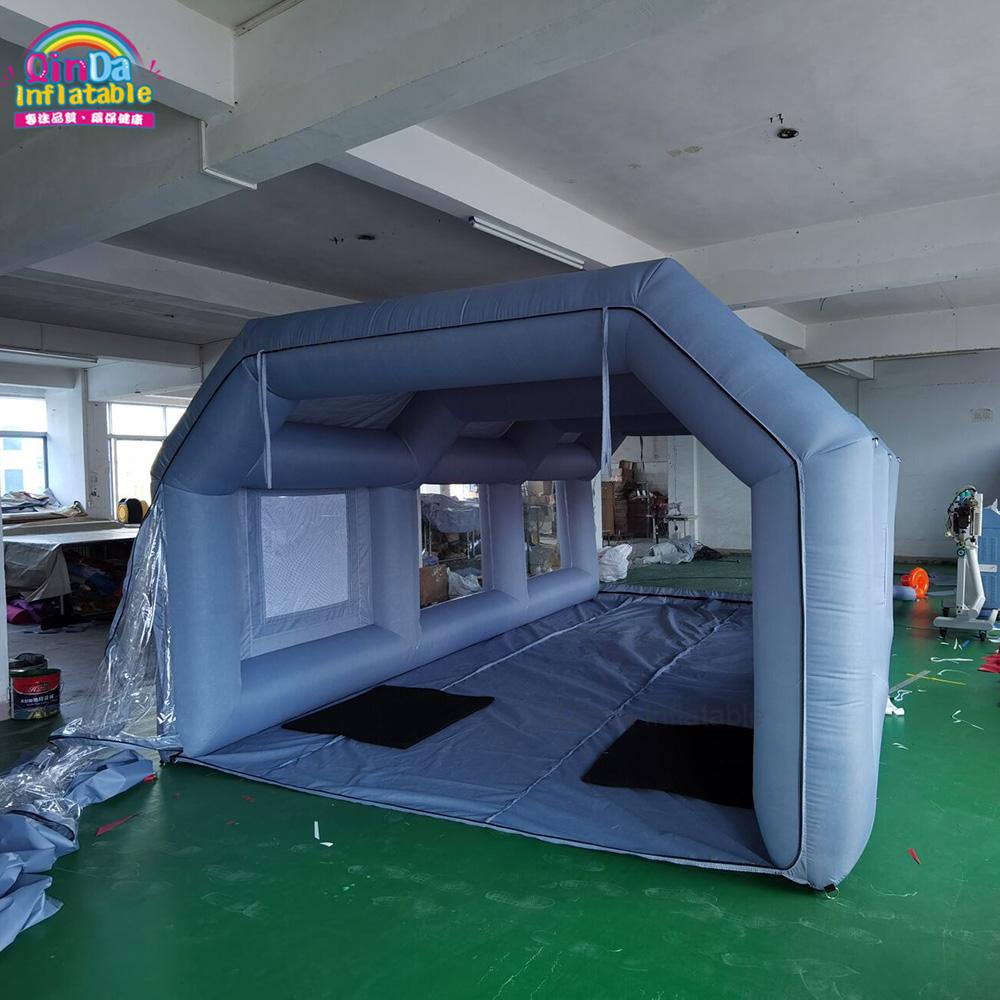 다양한 대형 사이즈의 풍선식 스프레이 텐트, 자동차용  - Inflatable Paint Booth 리뷰 및 가격