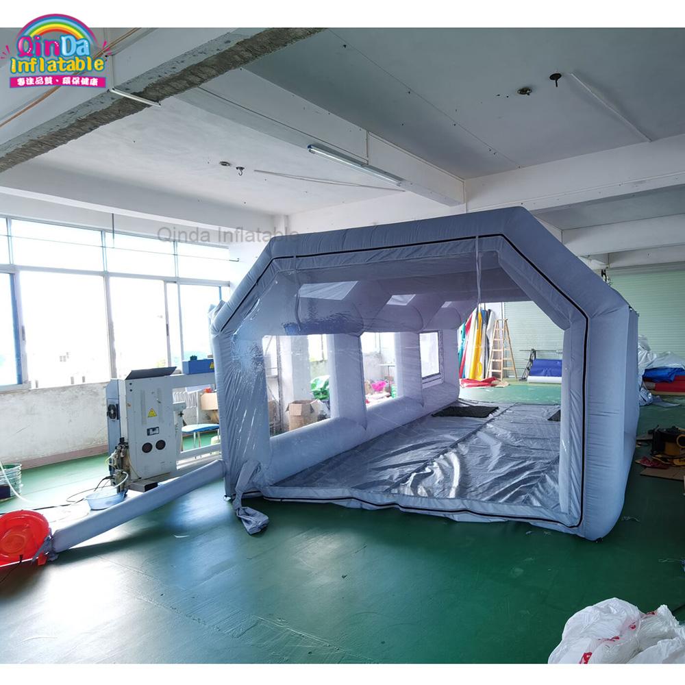 다양한 대형 사이즈의 풍선식 스프레이 텐트, 자동차용  - Inflatable Paint Booth 리뷰 및 가격