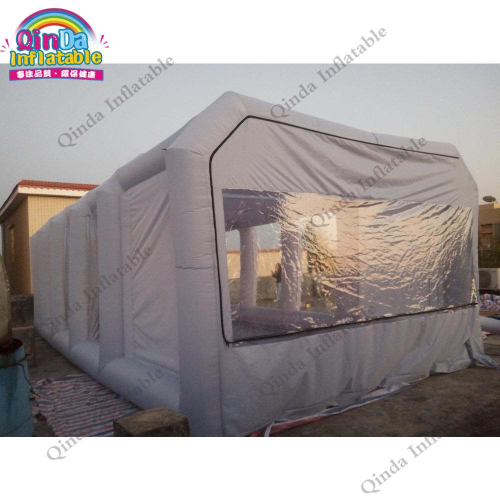 저렴한 이동식 중고 풍선형 스프레이 페인트 부스(필터  - Inflatable Paint Booth 리뷰 및 가격